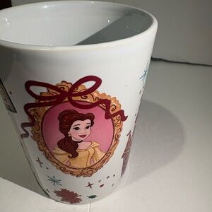 Disney Belle White and Gold Mug